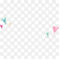 手绘卡通彩色爱心-空若网 手绘卡通彩色爱心-空若网