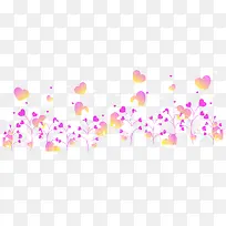 粉色创意爱心花朵-空若网 粉色创意爱心花朵-空若网