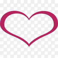 粉色线条爱心海报装饰-空若网 粉色线条爱心海报装饰-空若网