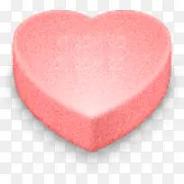 粉色立体爱心医疗-空若网 粉色立体爱心医疗-空若网