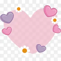粉色爱心背景-空若网 粉色爱心背景-空若网