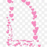 粉色卡通爱心光棍节-空若网 粉色卡通爱心光棍节-空若网