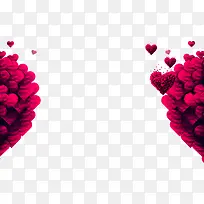 粉色艺术爱心装饰梦幻-空若网 粉色艺术爱心装饰梦幻-空若网