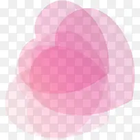 粉色梦幻爱心-空若网 粉色梦幻爱心-空若网