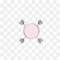 粉色箭边框-空若网 粉色箭边框-空若网