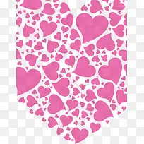 粉色唯美爱心装饰设计-空若网 粉色唯美爱心装饰设计-空若网