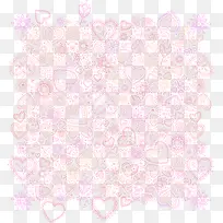 爱心花朵粉色背景装饰-空若网 爱心花朵粉色背景装饰-空若网