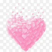 飘舞粉色爱心爱心-空若网 飘舞粉色爱心爱心-空若网