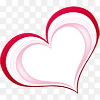 红色粉色爱心装饰素材-空若网 红色粉色爱心装饰素材-空若网