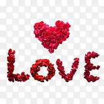 卡通爱心花瓣-空若网 卡通爱心花瓣-空若网