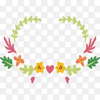 彩色花朵春天边框-空若网 彩色花朵春天边框-空若网