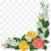 卡通春天花手绘-空若网 卡通春天花手绘-空若网