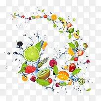 水果上的水-空若网 水果上的水-空若网