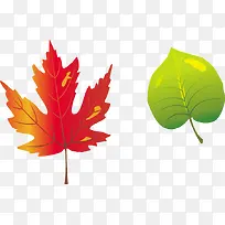 手绘树叶植物素材-空若网 手绘树叶植物素材-空若网