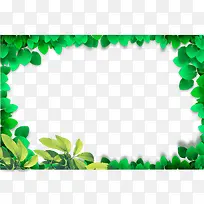 绿叶边框-空若网 绿叶边框-空若网
