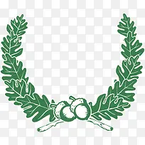 绿叶边框-空若网 绿叶边框-空若网