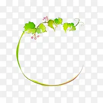 绿叶边框-空若网 绿叶边框-空若网