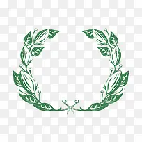 绿叶边框-空若网 绿叶边框-空若网