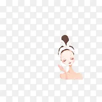 卡通手绘美女-空若网 卡通手绘美女-空若网