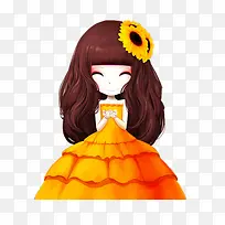 卡通女孩-空若网 卡通女孩-空若网