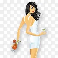 卡通美女-空若网 卡通美女-空若网