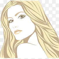 矢量时尚美女插画设计素材-空若网 矢量时尚美女插画设计素材-空若网