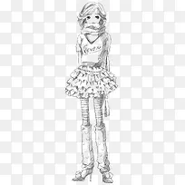 卡通少女-空若网 卡通少女-空若网