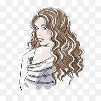 时尚中分美女-空若网 时尚中分美女-空若网