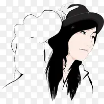 �ֻ���Ůͷ��-������