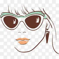 �ֻ���Ůͷ��ʸ���ز�-������