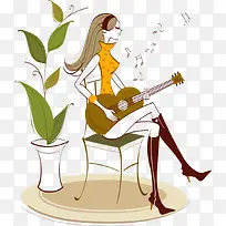 人物插画-空若网 人物插画-空若网