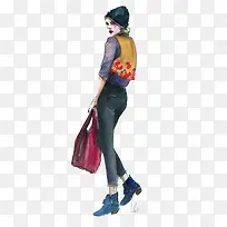 手绘模特-空若网 手绘模特-空若网