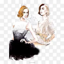 手绘模特-空若网 手绘模特-空若网