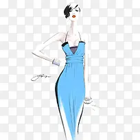 手绘模特-空若网 手绘模特-空若网