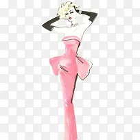 手绘模特-空若网 手绘模特-空若网