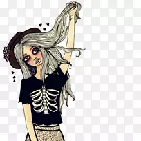 绘制博客时尚插图-谢琳·伍德利-空若网 绘制博客时尚插图-谢琳·伍德利-空若网