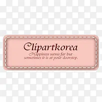 矢量粉红色标牌-空若网 矢量粉红色标牌-空若网