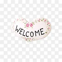 爱心欢迎标签-空若网 爱心欢迎标签-空若网
