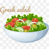 蔬菜沙拉餐饮图标-空若网 蔬菜沙拉餐饮图标-空若网