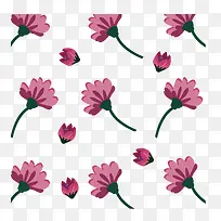 卡通康乃馨水彩画矢量图-空若网 卡通康乃馨水彩画矢量图-空若网