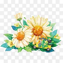 水彩菊花-空若网 水彩菊花-空若网