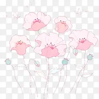 手绘花卉-空若网 手绘花卉-空若网