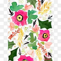 鲜花背景-空若网 鲜花背景-空若网