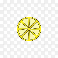 手绘柠檬片-空若网 手绘柠檬片-空若网