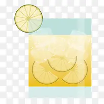 杯子里的柠檬片-空若网 杯子里的柠檬片-空若网
