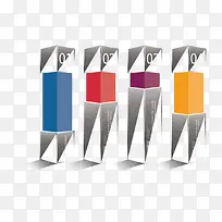 矢量创意立体目录-空若网 矢量创意立体目录-空若网