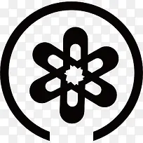 黑色创意圆形-空若网 黑色创意圆形-空若网