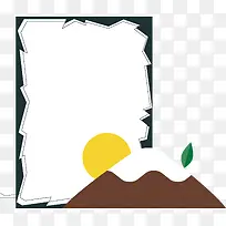 黑色矢量日式边框-空若网 黑色矢量日式边框-空若网