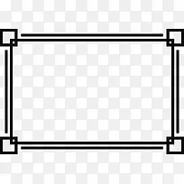 黑色线条边框-空若网 黑色线条边框-空若网