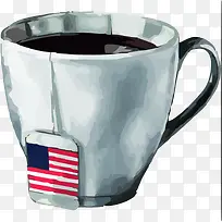 手绘茶杯-空若网 手绘茶杯-空若网